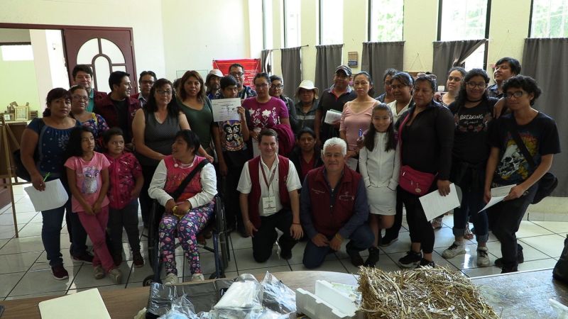 Capacitación a Los Habitantes En Diferentes Talleres