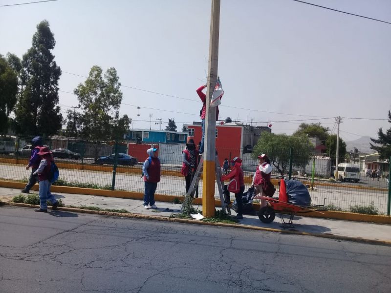 Limpiando Chicoloapan