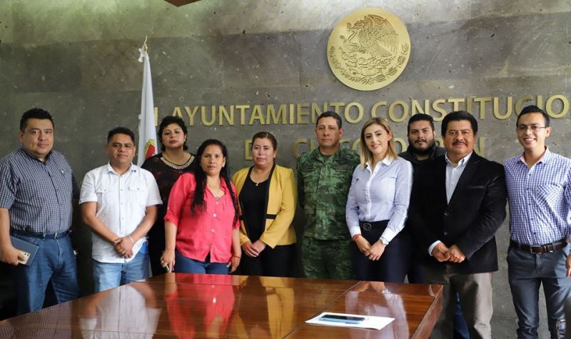 Recorrido a futuros destacamentos de la Guardia Nacional.